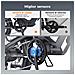 L20 3.0 Boost Bicicletta elettrica pieghevole 250W, sensore di coppia, batteria rimovibile 48V 13,5Ah 648Wh, freni a disco idraulici, sospensione completa, pneumatici grassi 20x3'', con App Bluetooth, Nero - Foto miniatura 8