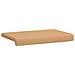 Cuscino per panchina Tessuto Sherpa Beige Profondità 35 cm - Foto miniatura 5