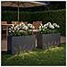Vaso da giardino 2 pz Antracite 80 x 20 x 49 cm - Foto miniatura 3