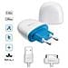 Travel Charger Per Apple Iphone 3g/3gs/4g/4gs Mili - Foto miniatura 1