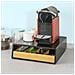 Contenitore Porta Capsule E Cialde Caffè Nespresso 4 Scomparti In Legno Frg280-sch - Foto miniatura 1