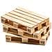Set Di Tre Pezzi Sottobicchieri In Legno In Confezione, A Forma Pallet Epal. un Pezzo D'arredo Che Parla Da Solo, Servi Le Tue Bibite Su Questi Fantasiosi Sottobicchieri E Vedrai Lo Stupore Dei Tuoi Ospiti O Dei Tuoi Clienti. - Foto miniatura 1
