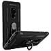Cover Huawei Mate 20 Bi-materia Rigida Morbida Anello Magnetico Stand Nera - Foto miniatura 2