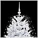 Albero Di Natale Con Neve E Base A Ombrellone Bianco 190 Cm - Foto miniatura 3
