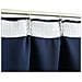 Tende Oscuranti Con Ganci 2 Pz Blu 140x225 Cm - Foto miniatura 4