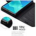 Custodia Compatibile Con Huawei Y5 2018 In Nero Carbone - Coperchio Protettiva Con Chiusura Magnetica, Funzione Stand E Tasca Per Le Carte - Foto miniatura 5