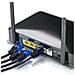 10x 0.25m (082 Ft.) Cat6 Network Cable Set - U-utp Rj45 Cat6 Lan Patch Cavo Cavo Ethernet Dsl Switch Router Modem Ripetitore Patch Panel - Nero - Foto miniatura 3