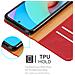 Custodia Compatibile Con Xiaomi Redmi 10 / Redmi Note 11 4g In Rosso Vinaccia - Coperchio Protettiva Con Chiusura Magnetica, Funzione Stand E Tasca Per Le Carte - Foto miniatura 5