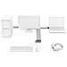 00200135 Switch Per Keyboard-video-mouse (kvm) Metallico - Foto miniatura 3