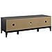 Westerleigh Porta Tv A 2 Ante In Mdf Nero - Foto miniatura 3