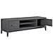 Westerleigh Porta Tv A 2 Ante In Mdf Nero - Foto miniatura 4