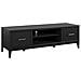 Westerleigh Porta Tv A 2 Ante In Mdf Nero - Foto miniatura 2