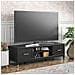 Westerleigh Porta Tv A 2 Ante In Mdf Nero - Foto miniatura 7