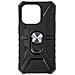 Cover Anello Per Iphone 15 Pro Bumper Anti-urto Serie Armoring Bump Nera - Foto miniatura 3