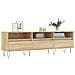 Mobile Porta Tv Rovere Sonoma 150x30x44,5 Cm Legno Multistrato - Foto miniatura 3