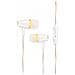 Auricolare Originale Stereo In-ear Wm-p6 Jack 3,5mm Gold Per Galaxy Android Iphone - Foto miniatura 1