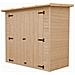 M348 Casetta Da Giardino In Legno Da Esterno - Casetta In Pino / Abete - H194x 223 X 123 Cm / 2,1 M2 - Foto miniatura 2