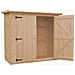 M348 Casetta Da Giardino In Legno Da Esterno - Casetta In Pino / Abete - H194x 223 X 123 Cm / 2,1 M2 - Foto miniatura 3