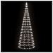 Luce Albero di Natale su Pennone 550LED Bianco Freddo 300cm - Foto miniatura 2