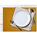 Set Tovagliette Americane Cucina Antiscivolo In Tinta Unita Lavabili In Vari Colori Set 2 Senape - Foto miniatura 2