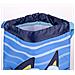 Zaino A Sacca Per Bambini Azzurro 27 X 33 X 1 Cm - Foto miniatura 2