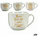 Tazza Dream Porcellana Dorato Bianco 500 Ml 24 Unità - Foto miniatura 1