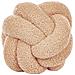 Set Di 2 Cuscini Malni Bouclé 19 X 19 Cm Beige Sabbia Tinta Unita - Foto miniatura 4