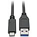 Lite U428-c03-g2 Cavo Usb 0,9 M Usb 3.2 Gen 2 (3.1 Gen 2) Usb A Usb C Nero - Foto miniatura 1