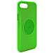 Cover Per Iphone 6/7/8/se (2022) Serie Icon In Tpu Piastra Metallica, Verde - Foto miniatura 1