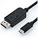 11.04.5846 cavo e adattatore video 2 m DisplayPort USB tipo-C Nero - Foto miniatura 1