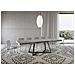 Tavolo allungabile 90x200/460 cm Booster cemento gambe antracite - Foto miniatura 3