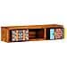 Mobile TV a Parete Multicolore 100x30x22 Legno Massello Acacia - Foto miniatura 4