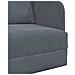 Divano Letto Pieghevole 2-in-1 Grigio Scuro 65x80x83 cm Velluto - Foto miniatura 9