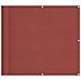 Paravento Balcone Terracotta 90x1000 cm 100% Poliestere Oxford - Foto miniatura 1