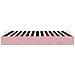 Struttura Letto Pouf senza Materasso Rosa 180x200 cm in Velluto - Foto miniatura 8