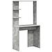Scrivania con Storage Grigio Cemento Legno Ingegnerizzato - Foto miniatura 4