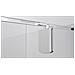 Box Doccia 2 Lati 70x80 Cm Fisso + Porta 1 Battente H195 Cm Viola Cromato - Foto miniatura 2