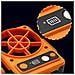 Ventilatore Portatile Da Cintura - Batteria 5000mah, 8000rpm, Display Led - Foto miniatura 2
