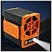 Ventilatore Portatile Da Cintura - Batteria 5000mah, 8000rpm, Display Led - Foto miniatura 3