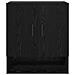 Armadietto a muro Rovere nero 60 x 31 x 70 cm Legno multistrato - Foto miniatura 6