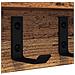 Appendiabiti a muro Legno vecchio 60 x 10.5 x 10.5 cm - Foto miniatura 8