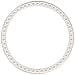 Custodia In Pc Con Diamanti Compatibile Con Huawei Watch Gt6 41mm - Cover Protettiva Traforata Argento - Foto miniatura 1