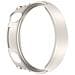 Custodia In Pc Con Diamanti Compatibile Con Huawei Watch Gt6 41mm - Cover Protettiva Traforata Argento - Foto miniatura 5