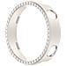 Custodia In Pc Con Diamanti Compatibile Con Huawei Watch Gt6 41mm - Cover Protettiva Traforata Argento - Foto miniatura 6