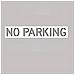 Stencil Riutilizzabile In Silicone ""divieto Di Sosta"" Per La Segnaletica Di Parcheggi - Foto miniatura 1