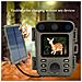 Mini Telecamera Da Caccia 1080p - Visione Notturna rarossi, Telecamera Da Esterno Impermeabile Per Monitoraggio Fauna Selvatica - Foto miniatura 3