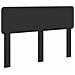 Letto con Contenitore Nero 140 x 190 cm Legno multistrato - Foto miniatura 7