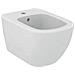 Bidet Sospeso Monoforo   Tesi New T4570 - Bianco Monoforo A Magazzino - Foto miniatura 1