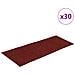 Tappetini per scale autoadesivi 30 pz 60x25 cm Bordeaux Rosso Rettangolari - Foto miniatura 1