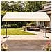 Iseo Tenda Da Sole A Doppia Falda Manuale 4 X 1,5/1,5 M Beige Idrorepellente - Foto miniatura 2